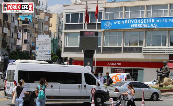 Ani sıcaklık artışı ile artan nem oranı Aydınlıları şaşırttı