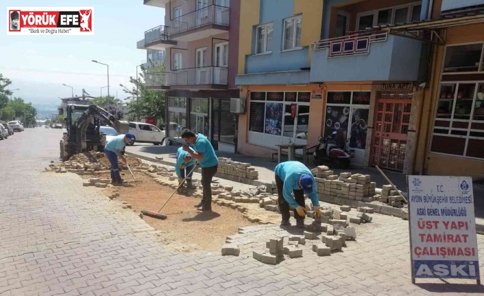 ASKİ Bozdoğan’da altyapı ayağını güçlendiriyor