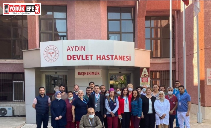 Aydın Devlet Hastanesi yönetimi engelli personeller ile bir araya geldi