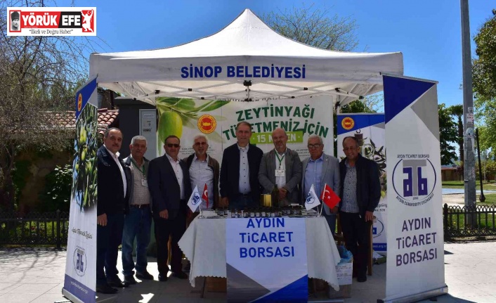 Aydın Memecik Zeytinyağı Sinop’ta tanıtıldı