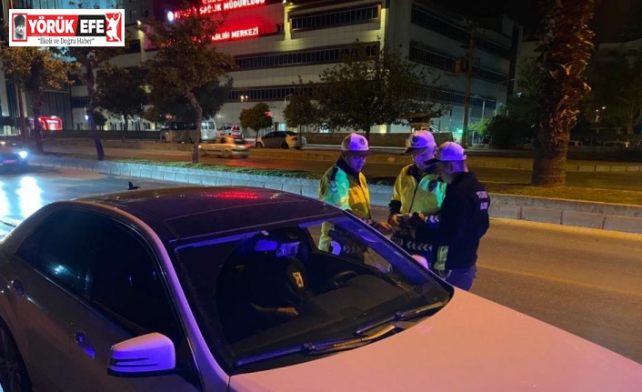 Aydın’da Nisan ayında bin 243 araç trafikten men edildi