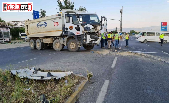 Aydın’da trafik kazası: 1 yaralı