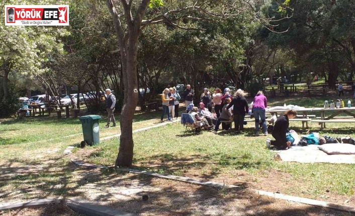 Bayramda Milli Parka ziyaretçi akını