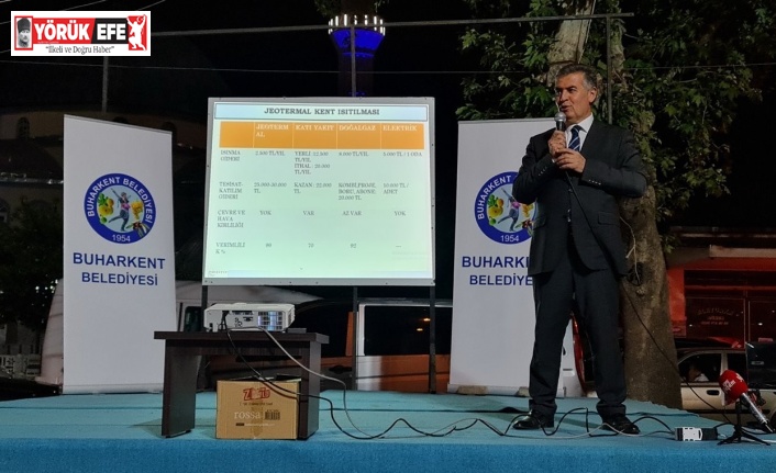 Buharkent’te ilk imza Başkan Erol’dan