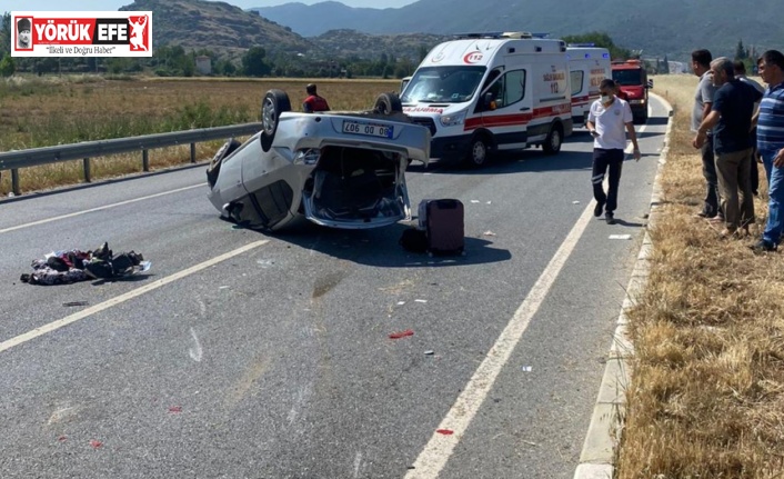 Çine’de trafik kazası: 2 yaralı