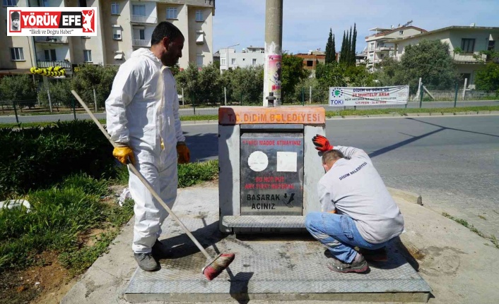 Didim Belediyesi’nin temizlik atağı sürüyor