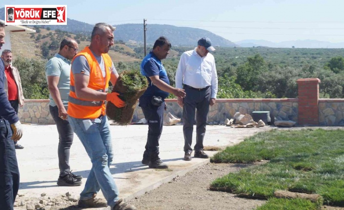 Horsunlu Sosyal Tesisleri’nde çalışmalar hız kazandı