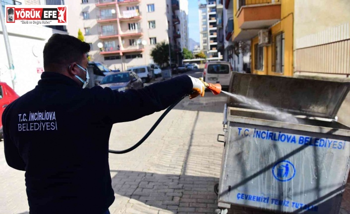 İncirliova’da ilaçlama çalışmaları sürüyor