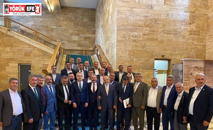 Köy muhtarları Köşk-Ödemiş yolu için Ankara’ya çıkarma yaptılar