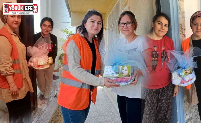 Kuyucak Belediyesi “Hoşgeldin Bebek” ziyaretlerini sürdürüyor