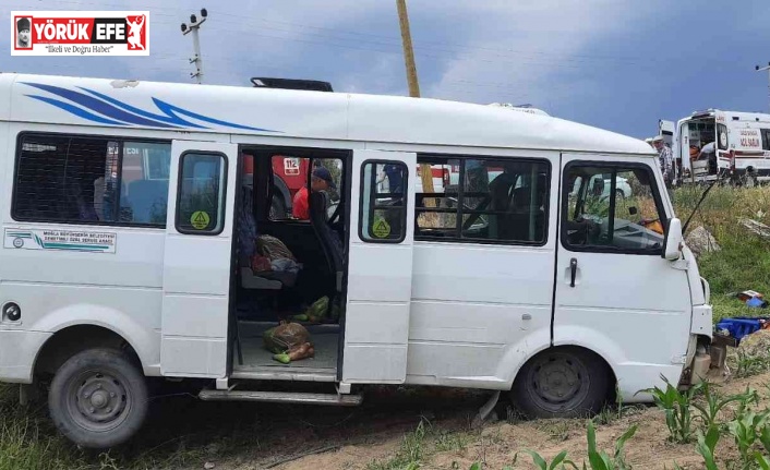 Minibüs kazasında yaralanan şahıs hastanede hayatını kaybetti