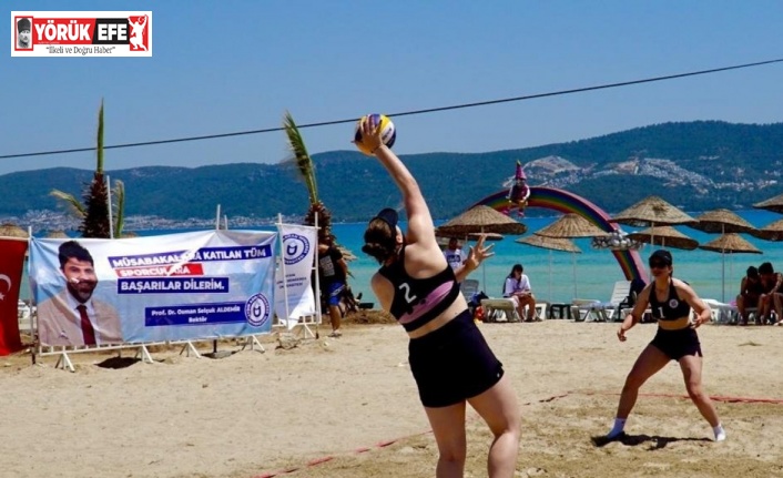 Plaj Voleybolu Türkiye Şampiyonası, Didim’de başladı