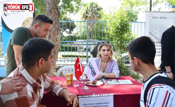 Söke’de Meslek Lisesi öğrencileri, iş insanlarıyla buluştu