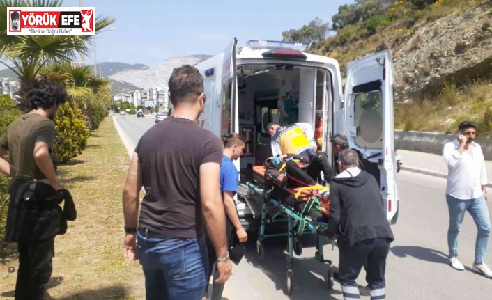 Söke’de motosiklet kazası: 1 yaralı