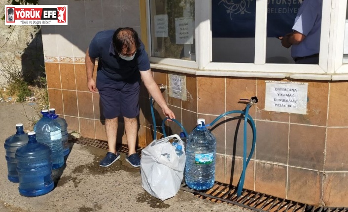 Tatlı su çeşmelerine olan ilgi her geçen gün artıyor