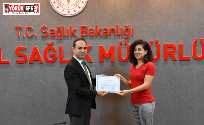 UMKE personeli olmaya hak kazanan personele sertifikaları takdim edildi