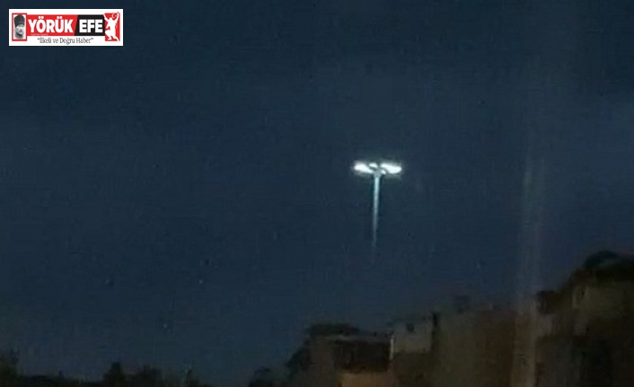 Vatandaşın ’Ufo’ iddiası