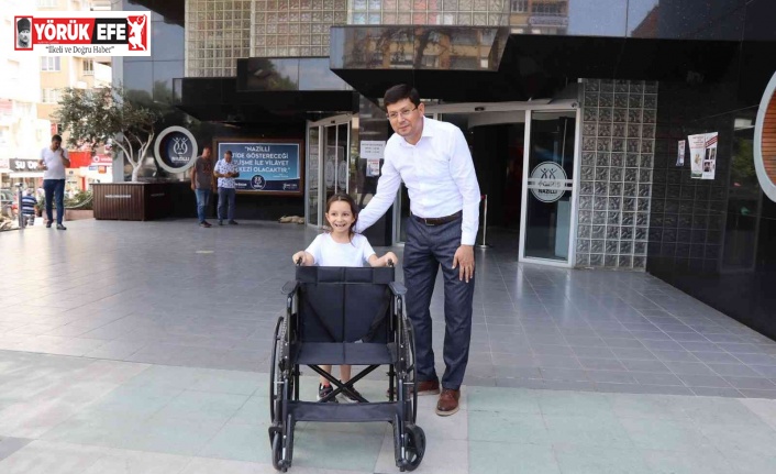 Altı yaşındaki Nursel, Nazilli’ye örnek oldu