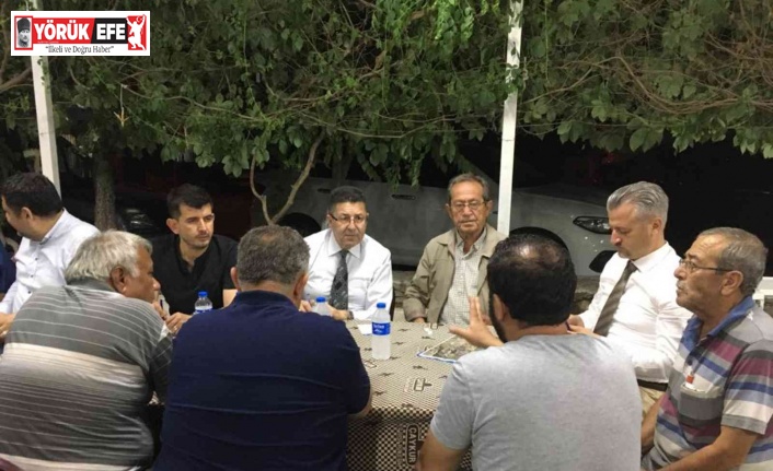 Aydın Büyükşehir Belediyesi bürokratları vatandaşları dinliyor