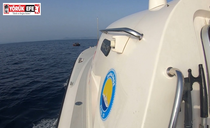 Aydın’da 15 düzensiz göçmen kurtarıldı