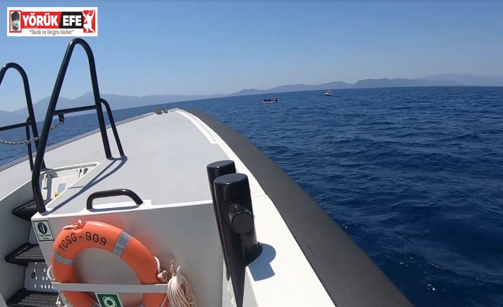 Aydın’da 34 düzensiz göçmen kurtarıldı