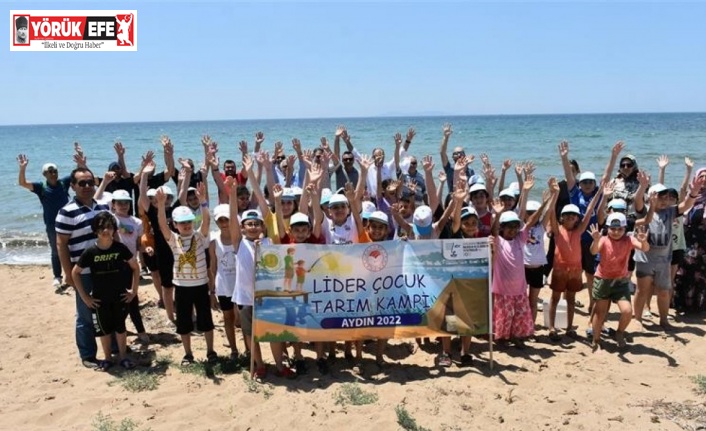 Aydınlı öğrenciler ’Lider Çocuk Tarım Kampı’nda buluştu