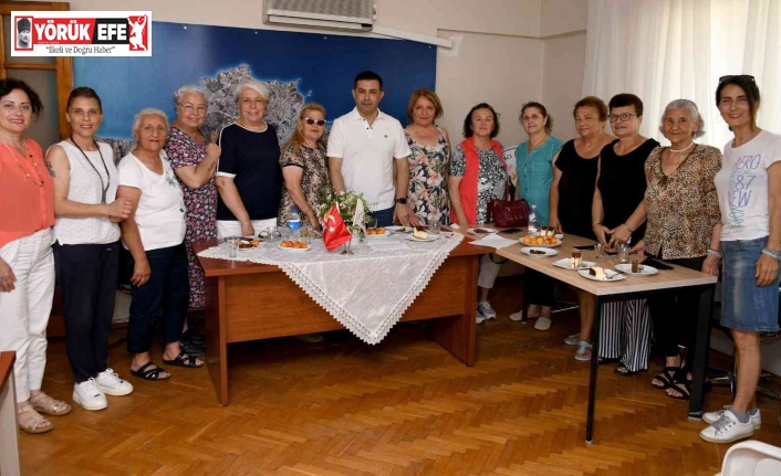 Başkan Günel, Kuşadası Katılımcı Kadın Hareketi Derneği üyeleri ile bir araya geldi
