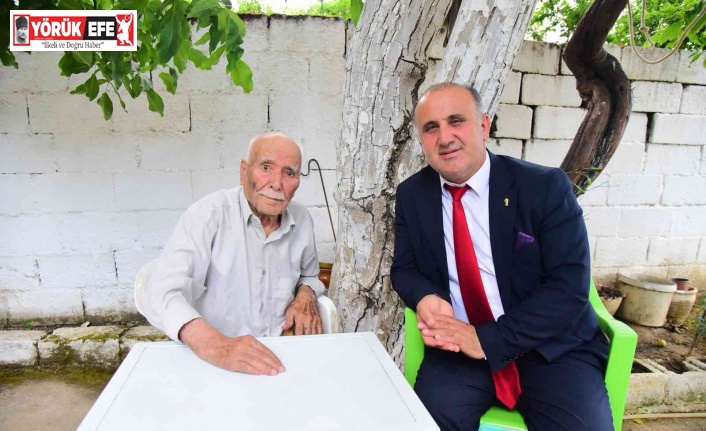 Başkan Kaya şehit babalarını unutmadı