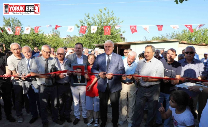 Efeler’de ’Ekrem Targıtay’ parkı düzenlenen tören ile açıldı