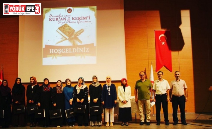 Kadın Din Görevlileri Kur’an-ı Kerim’i Güzel Okuma Yarışması Bölge Finali Aydın’da gerçekleştirildi