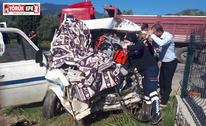 Karacasu’da trafik kazası: 1 ölü