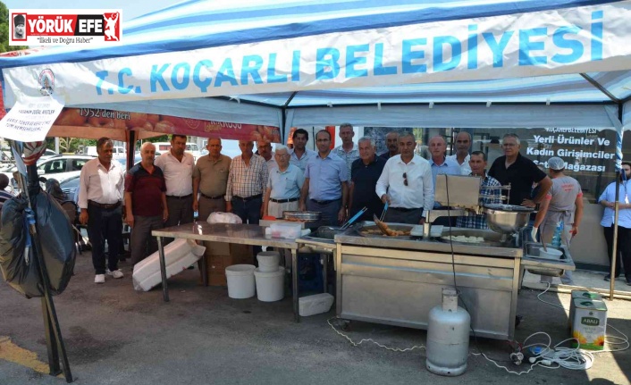 Koçarlı Belediyesi lokma hayrı gerçekleştirdi