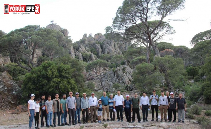 Koçarlı’da protokol üyeleri Latmos’u keşfetti