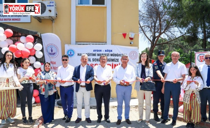 Köşk Aile Destek Merkezi’nde yıl sonu sergisi