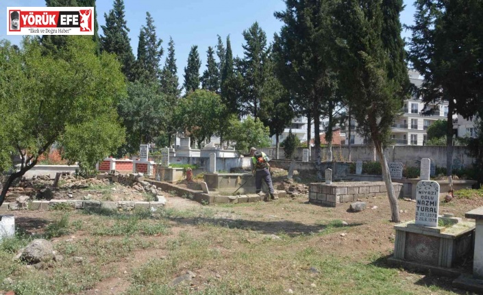 Köşk Belediyesi mezarlıkları bayram ziyaretine hazırlıyor