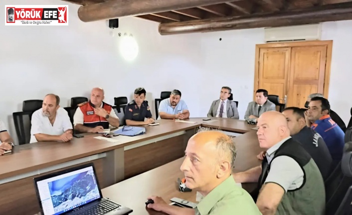 Kuşadası’nda yangın önleme toplantısı yapıldı