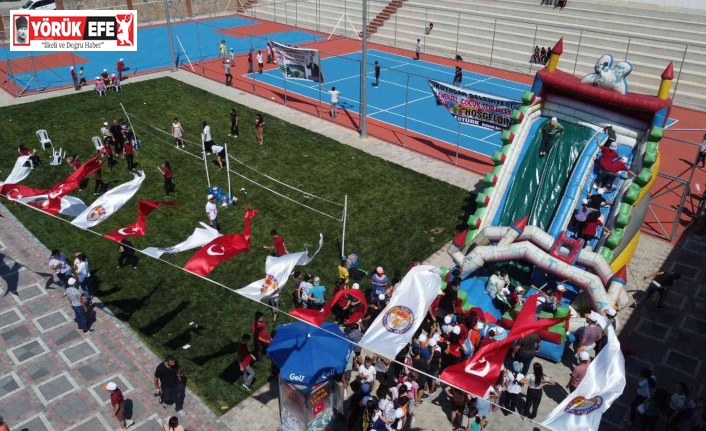 Kuyucaklı çocuklar şenlikte buluştu