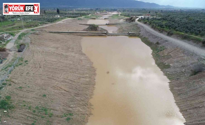 Kuyucak’ta yeraltı barajı üreticilere umut oldu
