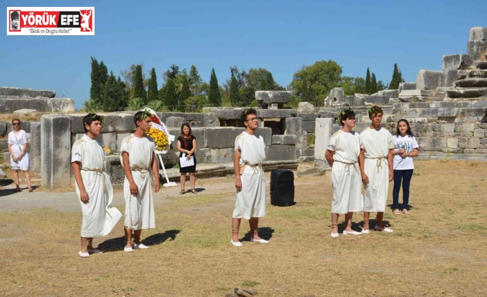 Milet Antik Kenti’nde baştan sona tarih kokan etkinlik
