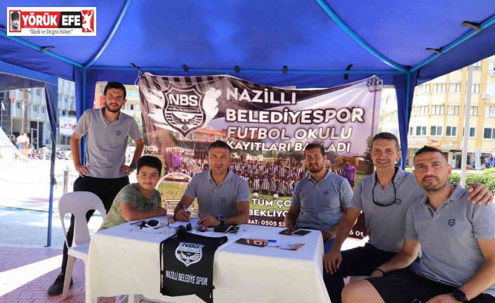 Nazilli Belediyespor Futbol Okulu kayıtları devam ediyor