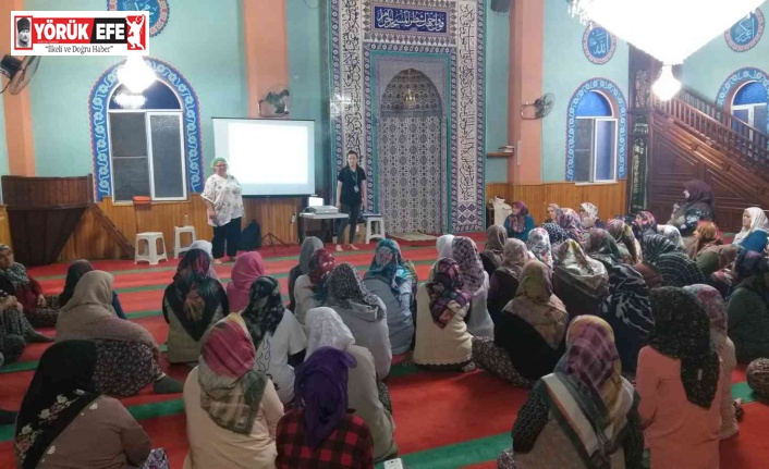Nazilli’de kadın sağlığı konusunda bilgilendirme yapıldı