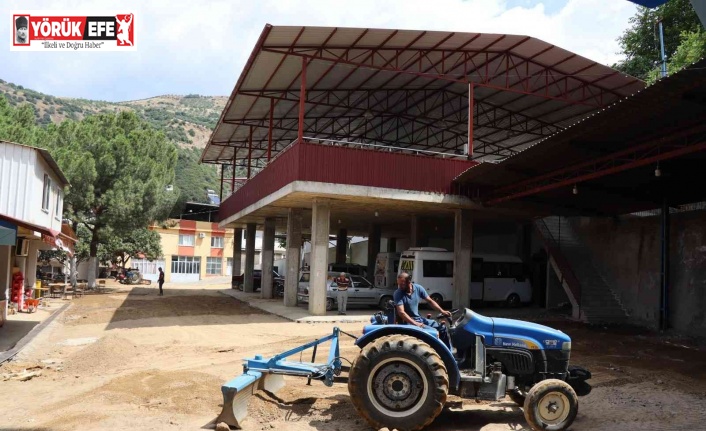 Nazilli’de Kozdere meydanı yenileniyor