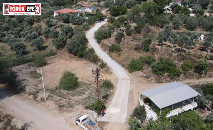 Ocaklı’da yol çalışmaları tamamlanıyor