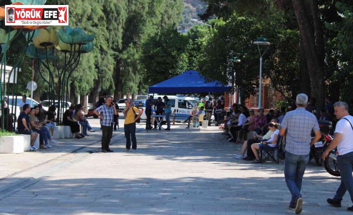 Sınavın ikinci gününde de manzara değişmedi