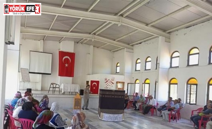 Söke İlçe Müftülüğü 2022 hacı adaylarına seminer verdi