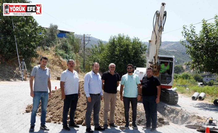 Aydın Büyükşehir Belediyesi, Büyükdere’ye 3 milyon liralık bir yatırım daha yapılıyor