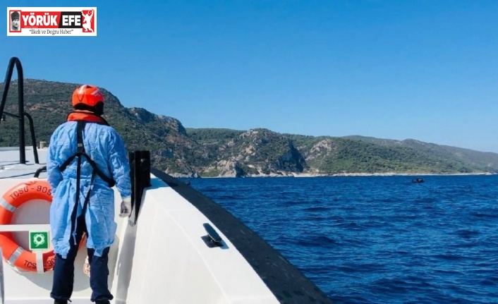 Aydın’da 49 düzensiz göçmen kurtarıldı