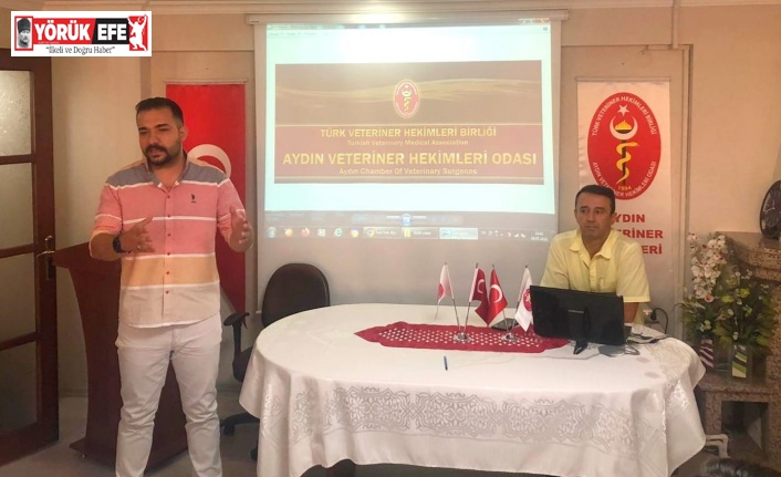 Aydın’da veterinerler hekimlere yönelik hizmet içi eğitimler sürüyor