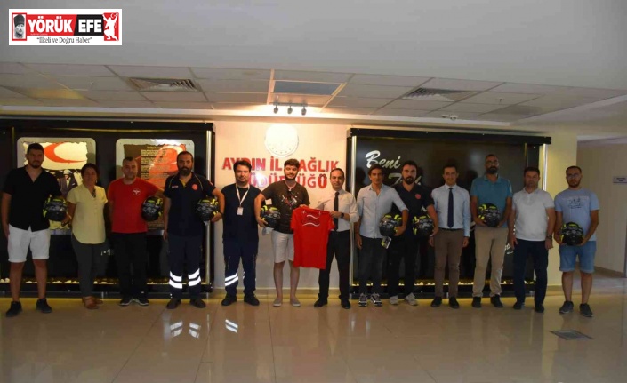 Aydın’ın motorize kahramanlarına özel tasarım kıyafet