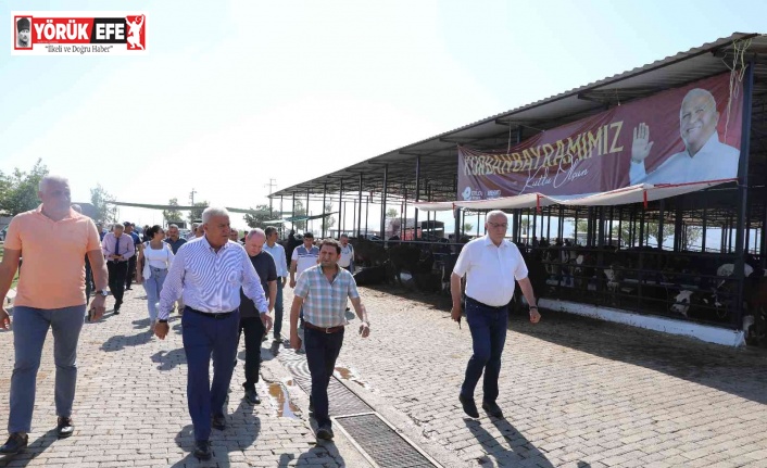 Başkan Atay’dan hayvan pazarında bayram denetimi